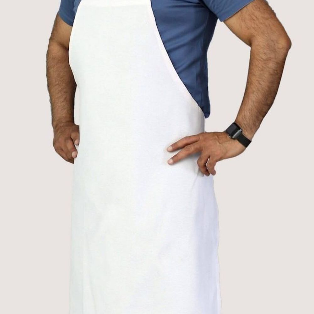 Pack X 4 Pechera Blanca Cocina Gastronomia Con Bolsillo image number 2.0