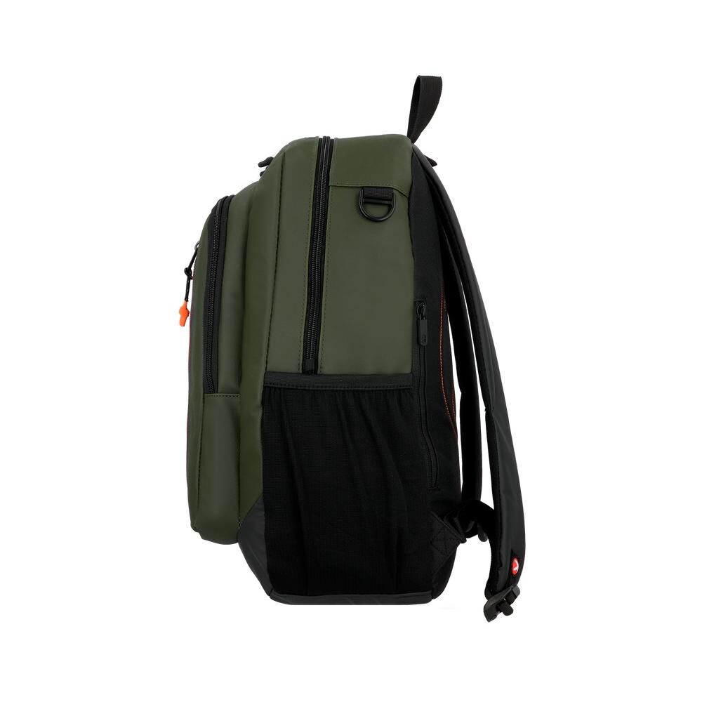 Mochila Notebook Xtrem Bronx 2.0 6xt Verde Oliva 16" image number 6.0