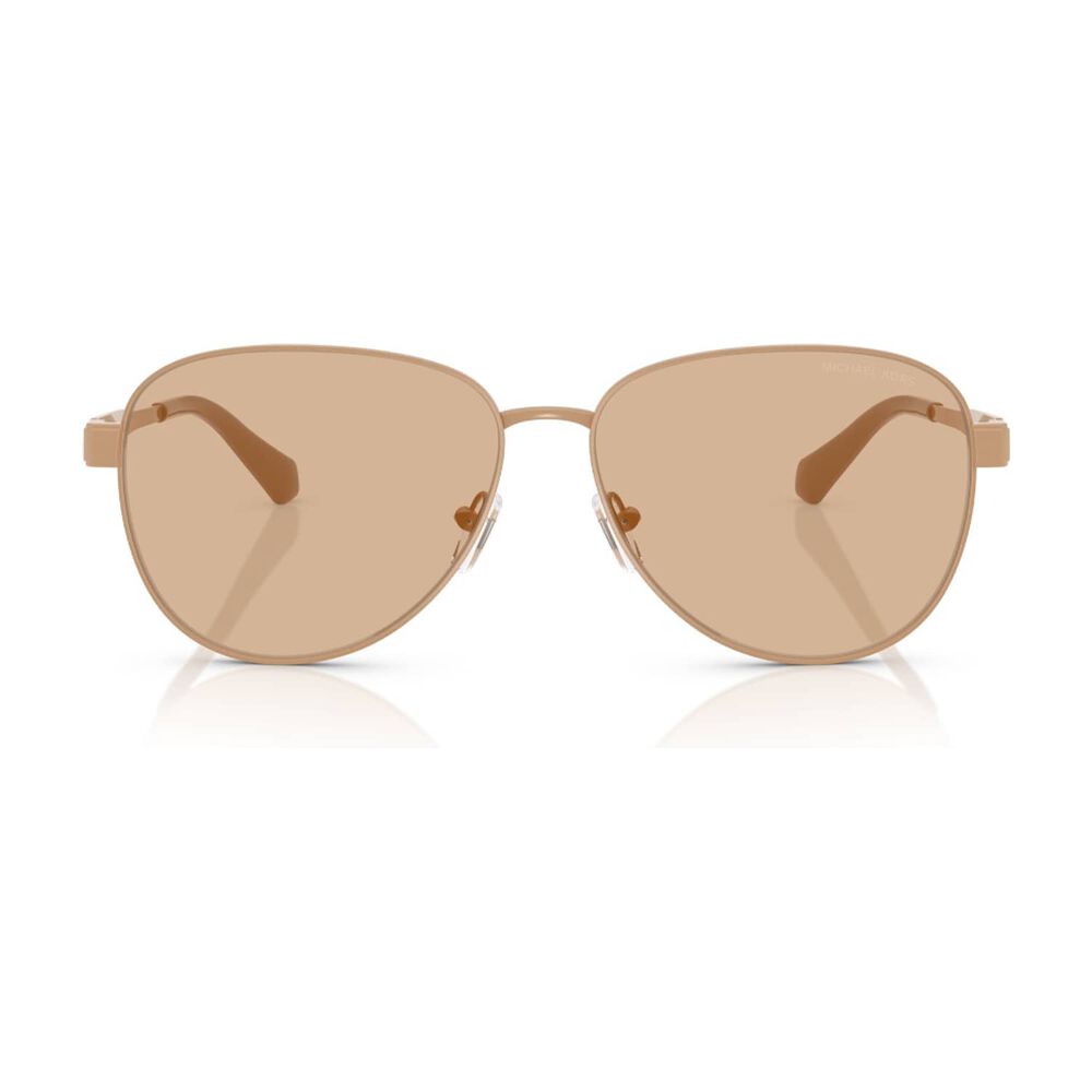 Lentes De Sol Biarritz Marr&oacute;n Michael Kors image number 0.0