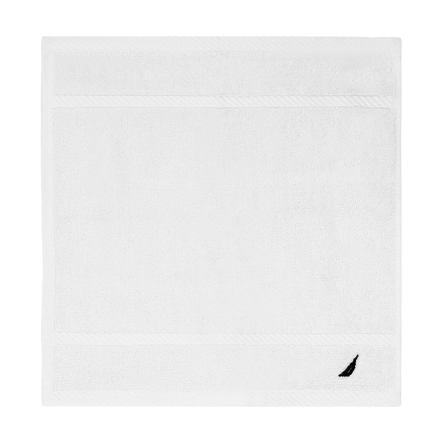 Toalla De Cara Signature Nautica 100% Algod&oacute;n 33x33cm Premium Blanco image number 4.0