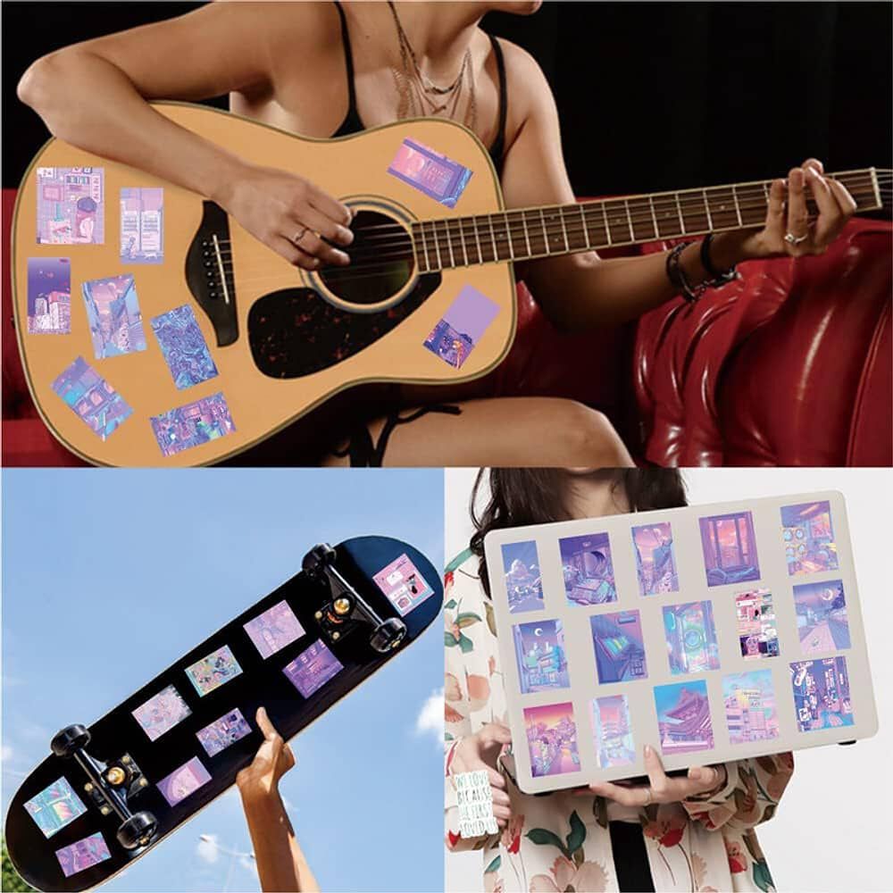 Stickers Aesthetic Mural Pegatinas (60 Unidades) image number 3.0