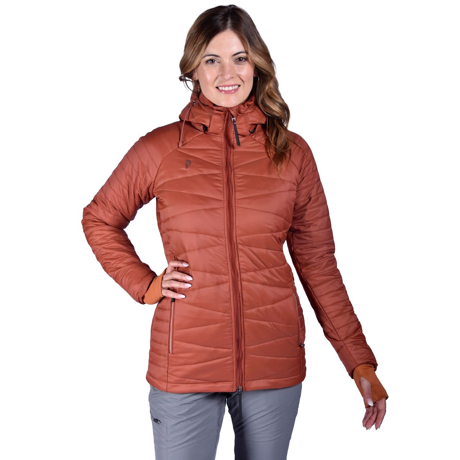 Parka Peak Performance Mujer Sedum Arcilla image number 0.0