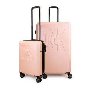 Pack 2 Maletas Donna Karan Luxe S 10kg + L 23kg Rosa Dkny