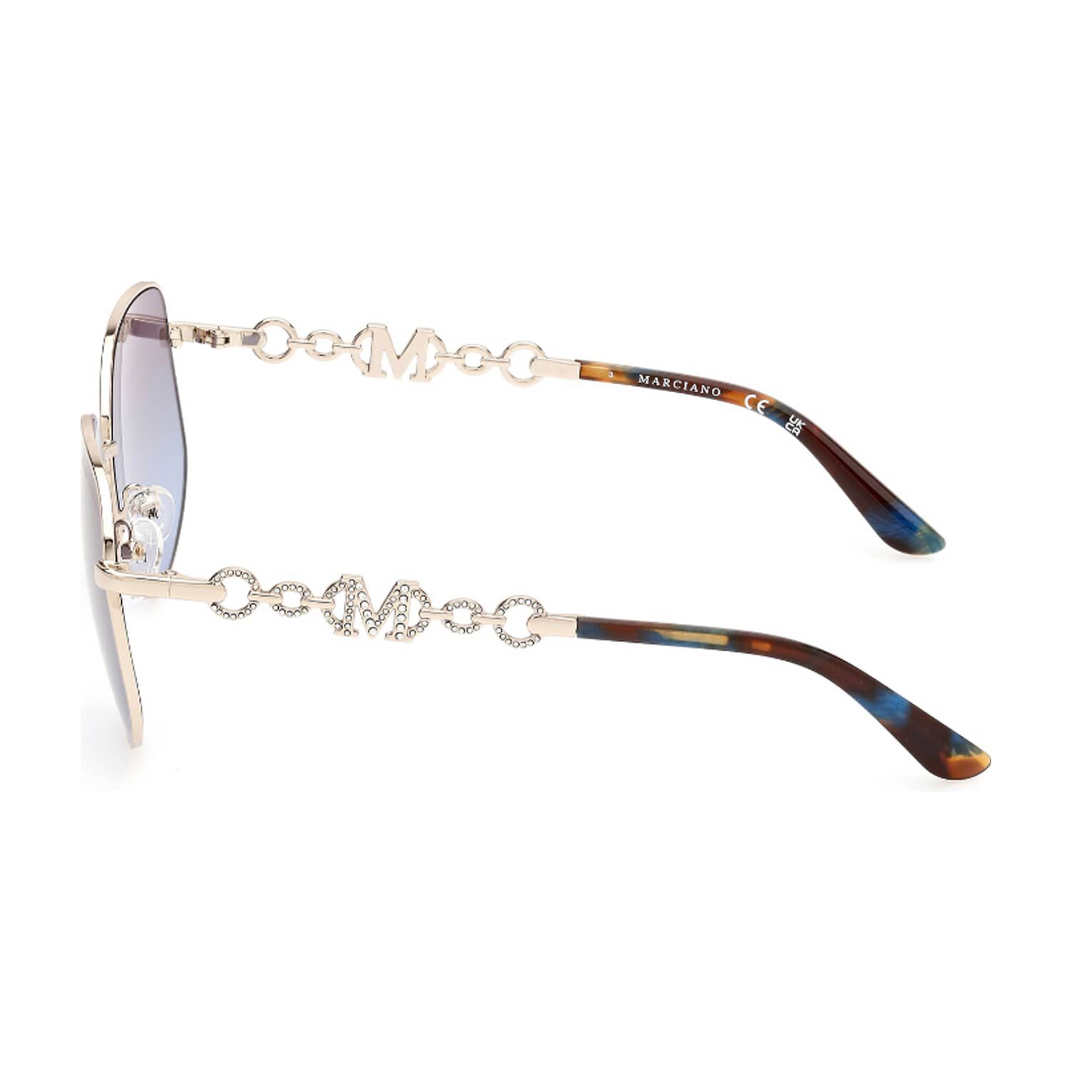 Lentes De Sol Dorado Degrad&eacute; Guess By Marciano image number 2.0