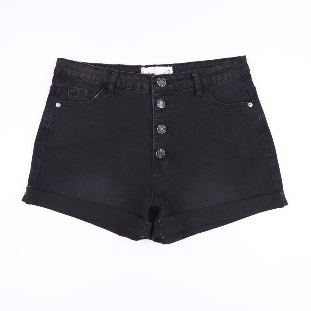 Short Botones Frontales Tiro Alto Mom Mujer Freedom image number 0.0