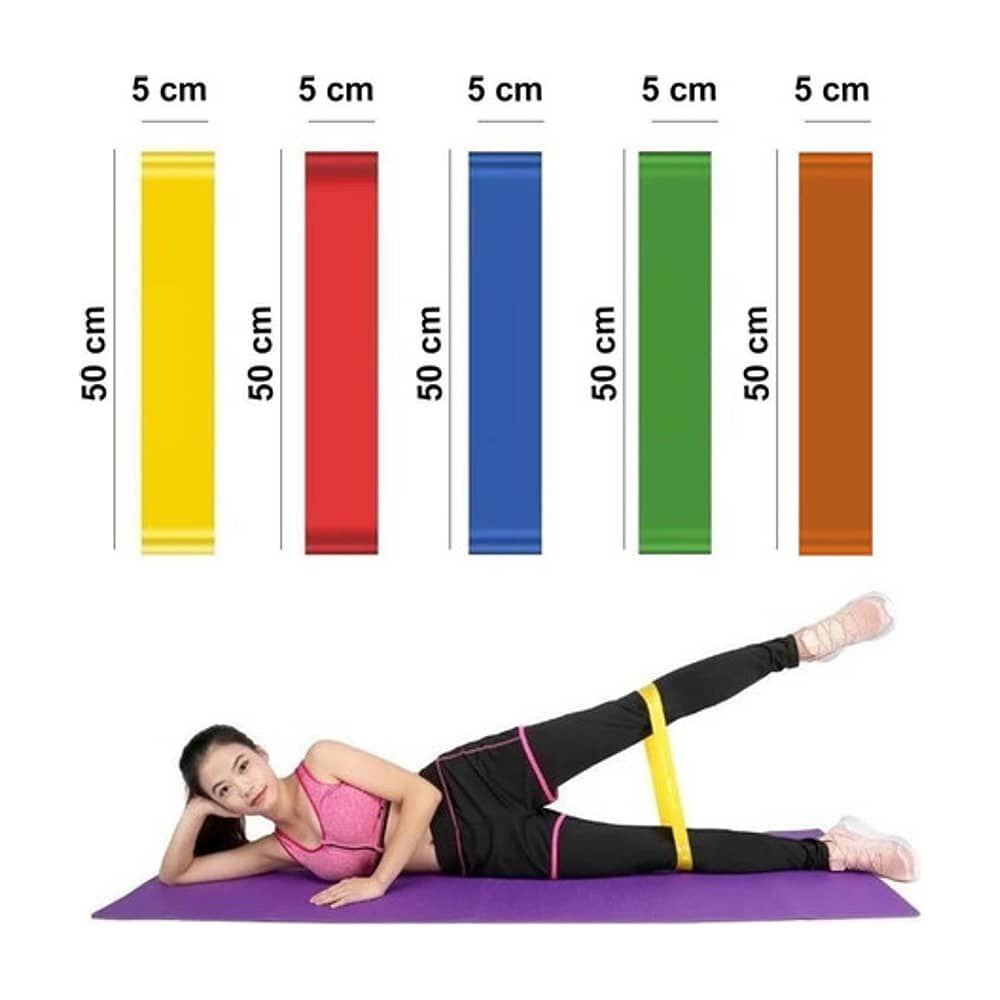 Set De 5 Bandas El&aacute;sticas Circulares image number 1.0