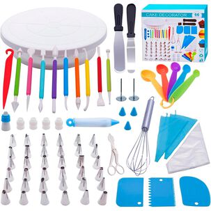 Set De 66 Herramientas Para Reposter&iacute;a Pasteler&iacute;a Decoraci&oacute;n De Tortas