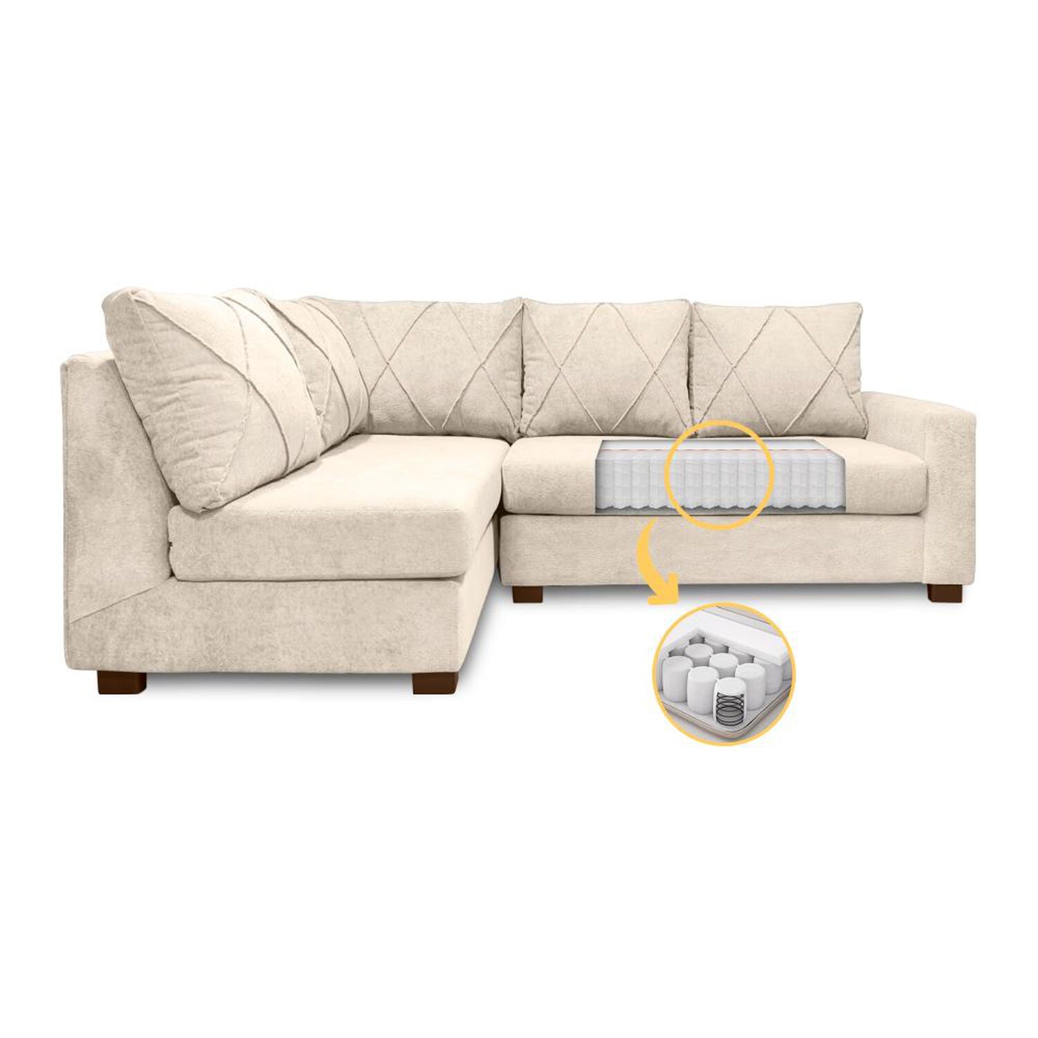 Seccional Living Factory New Musso Izquierdo / 5 Cuerpos image number 2.0