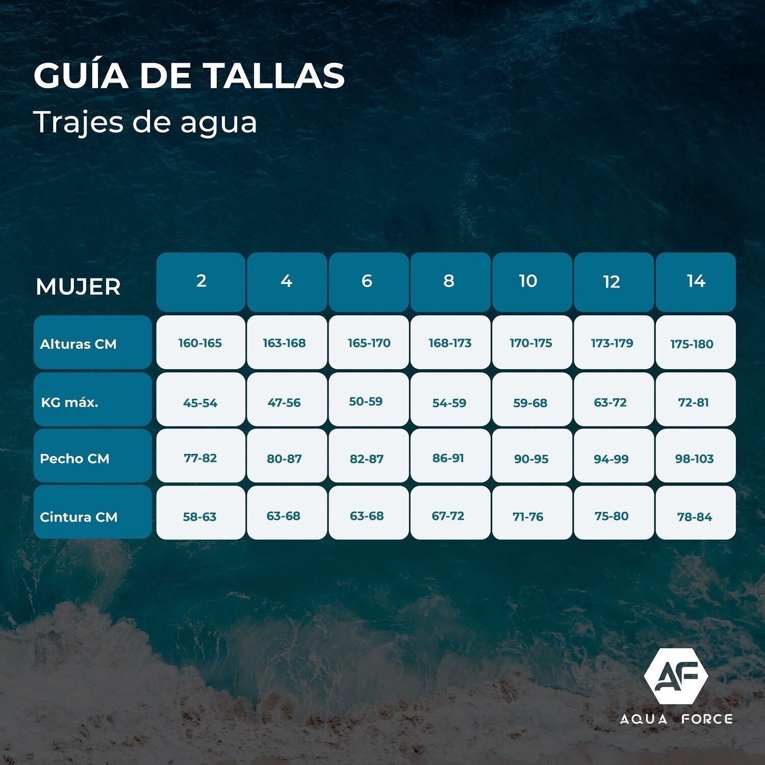 Traje De Agua 4 Mm Neopreno - Mujer T12 image number 7.0