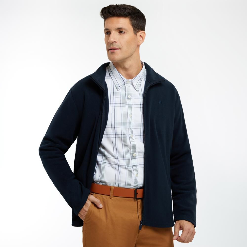 Polerón Polar Regular Cuello Alto Hombre Herald image number 2.0