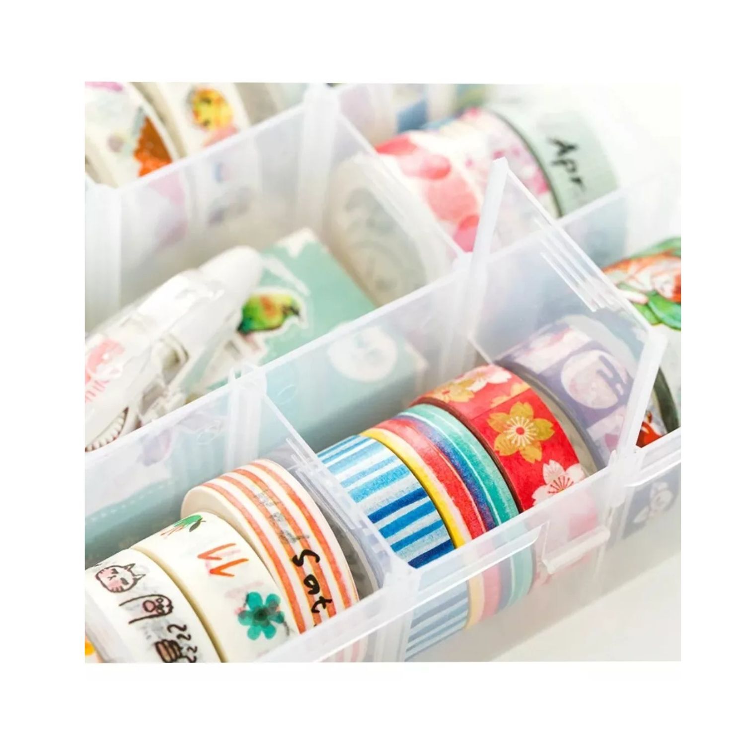 Organizador De Plastico 28cm Ideal Para Almacenamiento Hogar image number 1.0