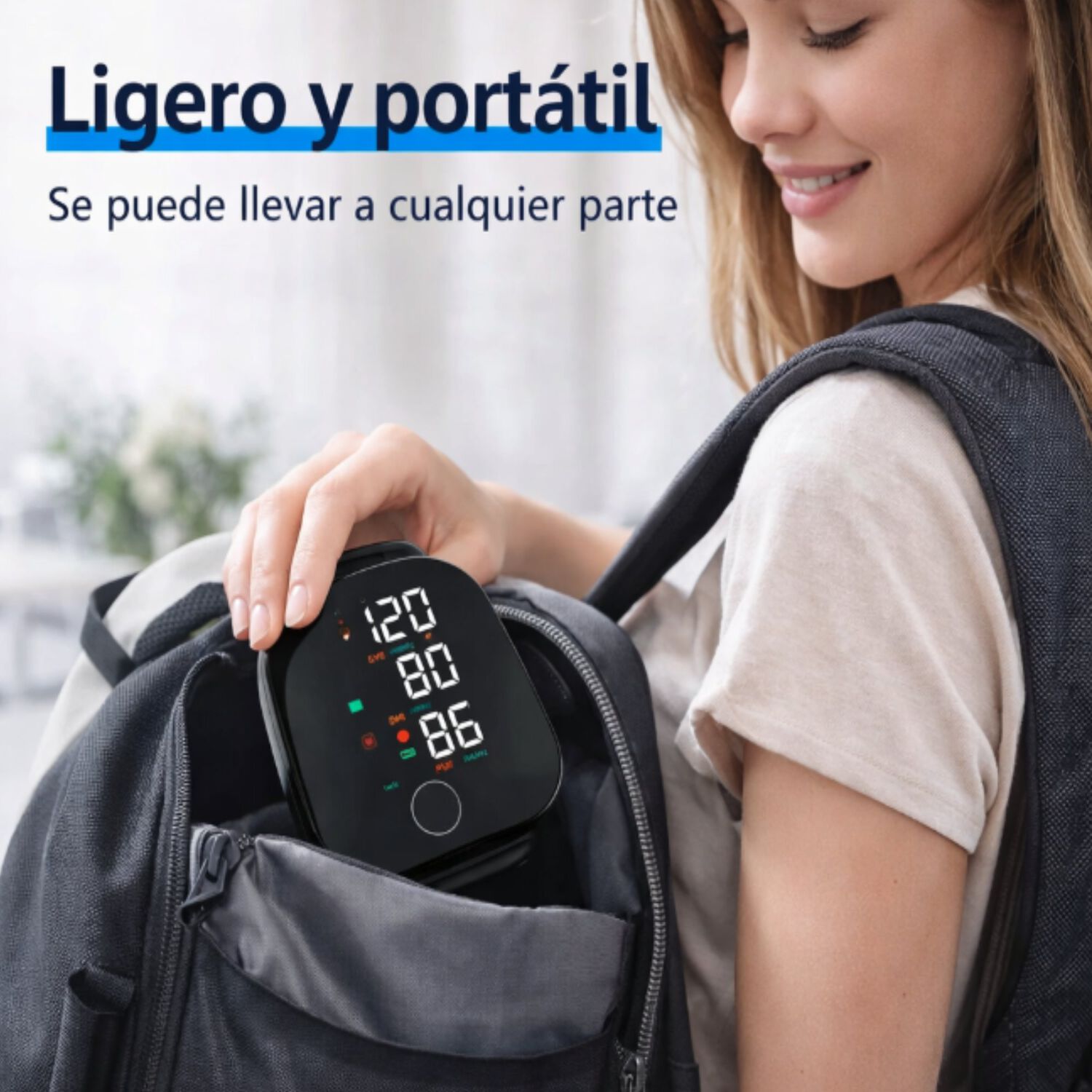 Tensi&oacute;metro Digital Mu&ntilde;eca Usb Recargable Con Voz image number 4.0