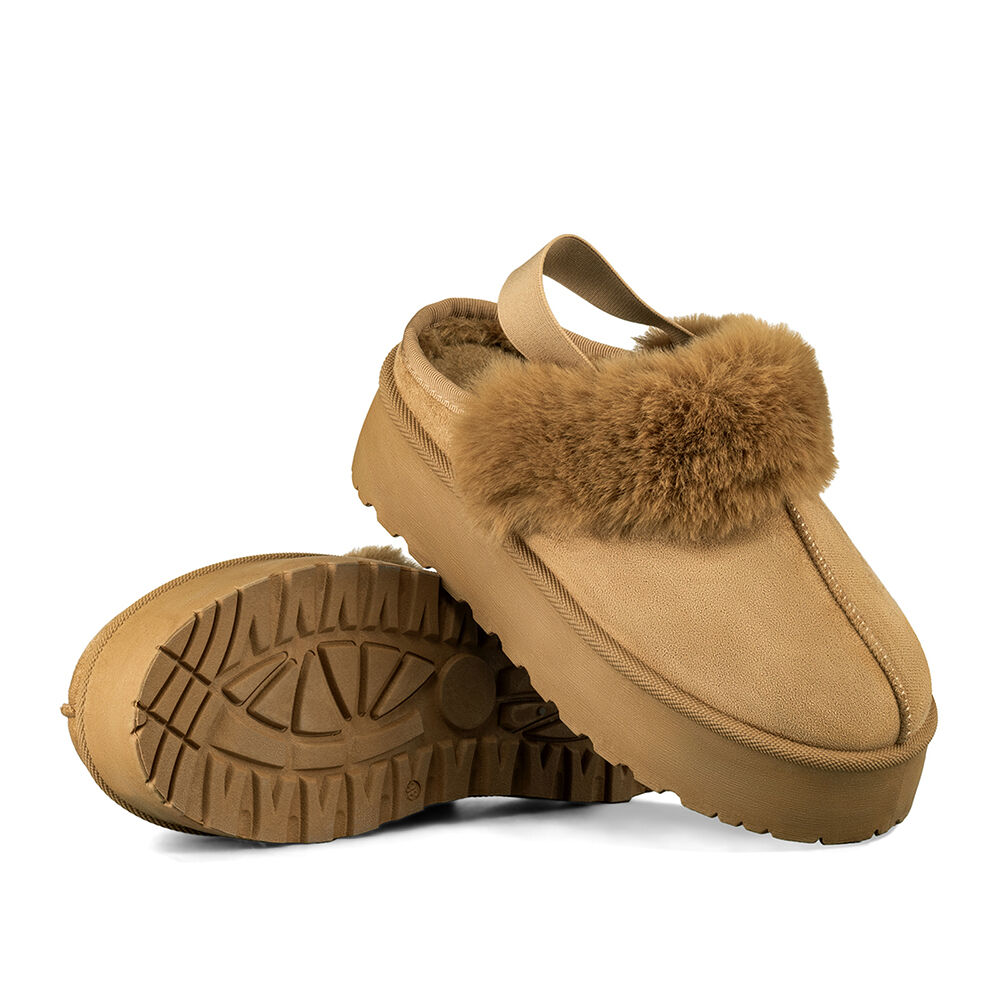 Zueco Tipo Pantufla Casual Mujer Moda Con Felpa Weide Sl26 image number 5.0