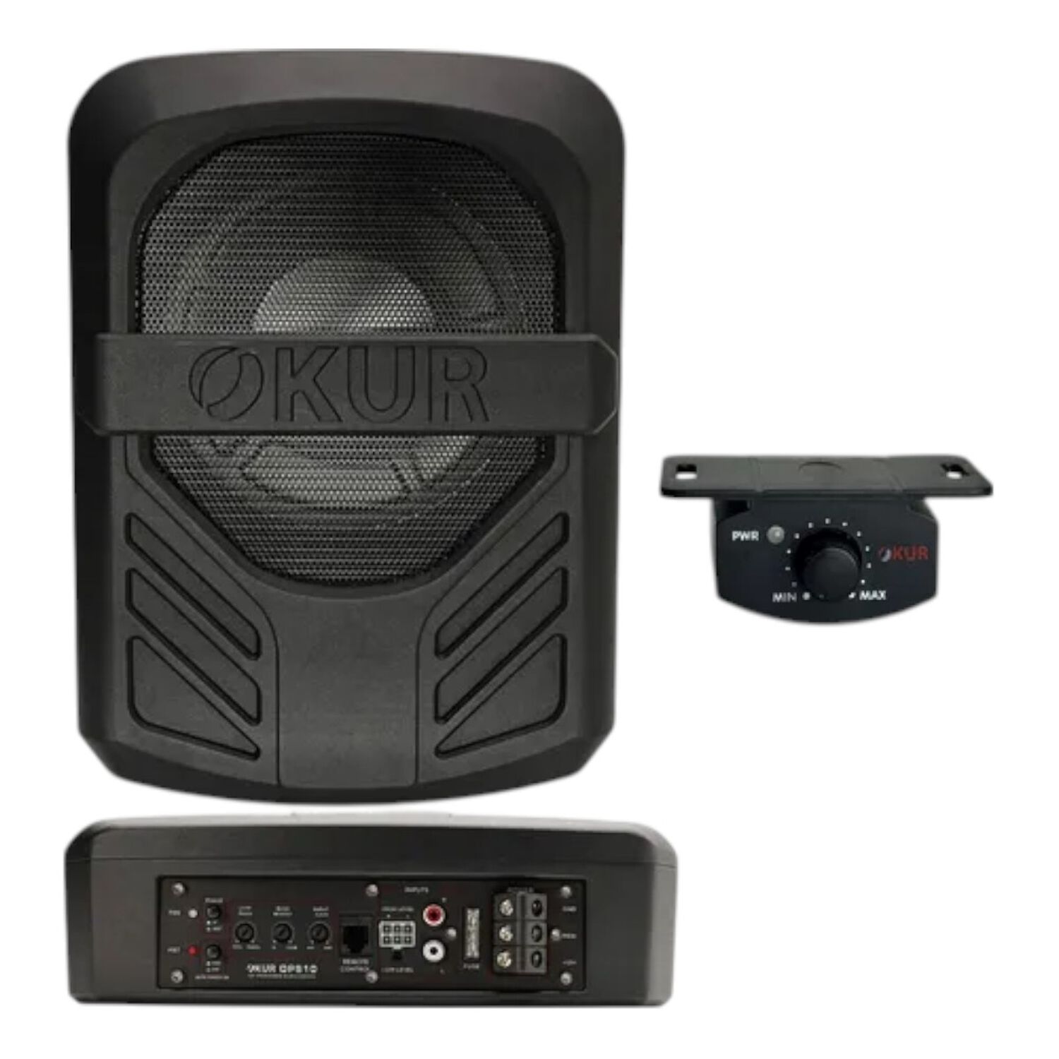 Subwoofer Plano Amplificado Okur Ops10 10 300rms By Db Drive image number 0.0