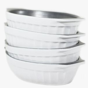 Set 4 Fuente Ceramica P/horno