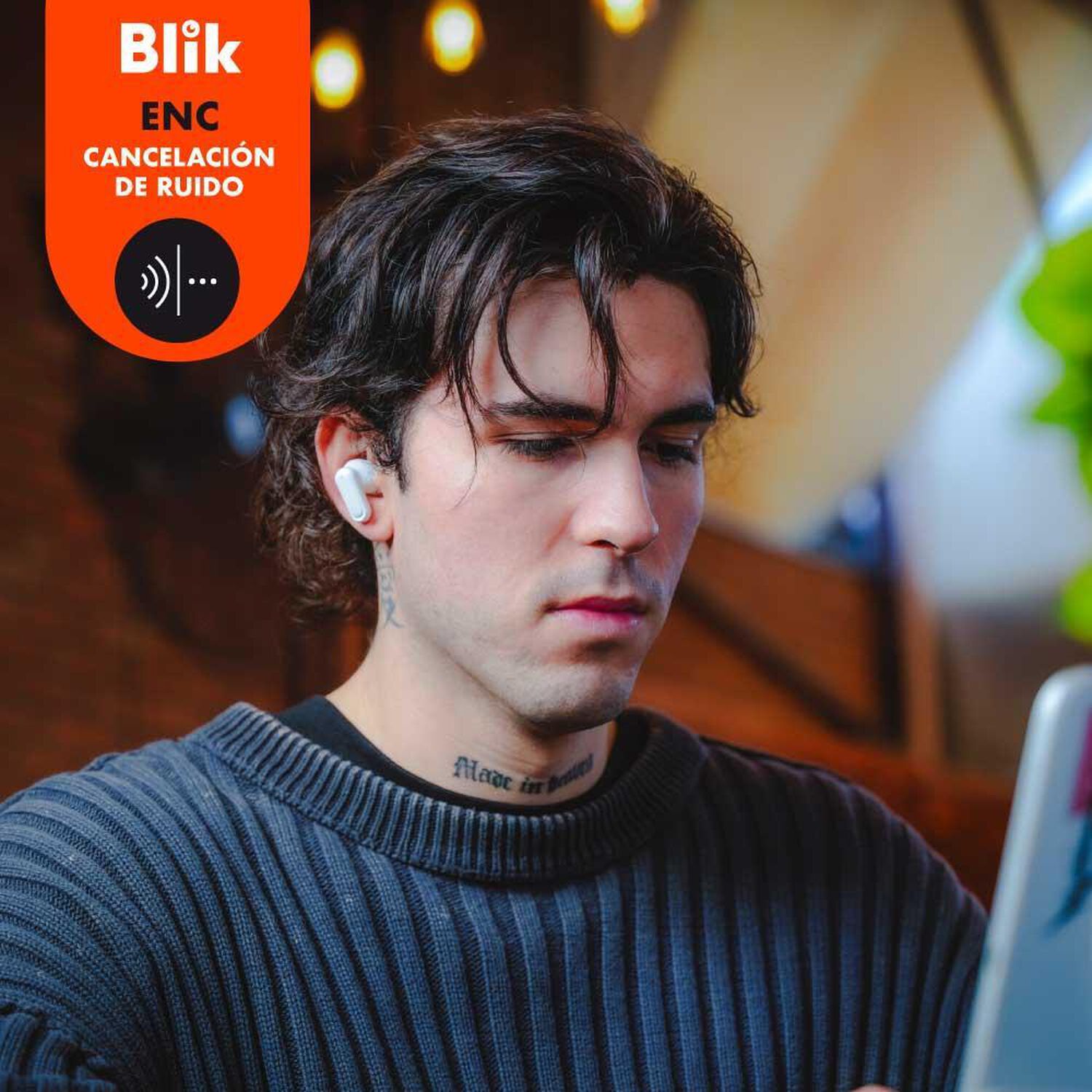 Aud&iacute;fonos Bluetooth Blik Air500 image number 1.0