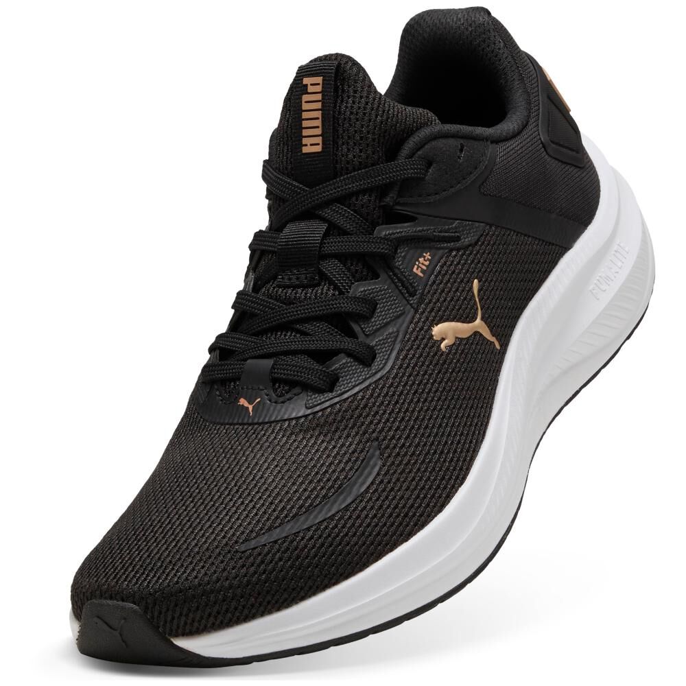 Zapatilla Running Mujer Puma Skyrocket Lite 2 Alt Wns Negro image number 4.0