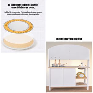 Cocina De Juguete Infantil Ni&ntilde;os Lubabycas Accesorios Chef
