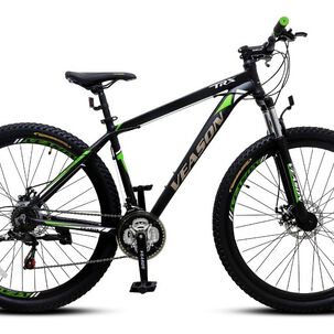 Bicicleta 27.5 Mtb Veason Freno Disco Negra/verde