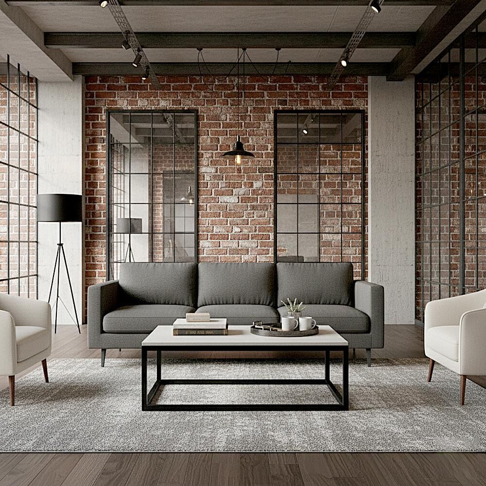 Mesa Centro Mons Barcelona Cuarzo Fierro image number 0.0