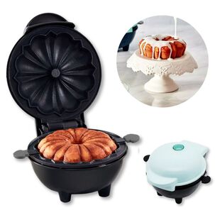M&aacute;quina Mini Bundt Queque Pastel Con Molde Antiadherente
