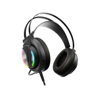 Audifonos Gamer Krom Kappa Rgb Dual Jack 3.5mm