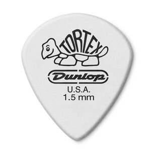 U&ntilde;etas Dunlop 498 Tortex Jazz Iii Pick 1.5 Pack 12