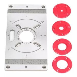 Placa Carpinter&iacute;a Mesa Guia Perforaciones Multifuncional
