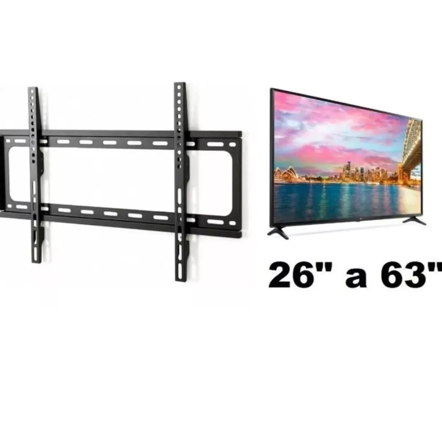 Soporte Pared Lcd Led Plasma Tv Monitor 26 A 63 Pulgadas image number 2.0