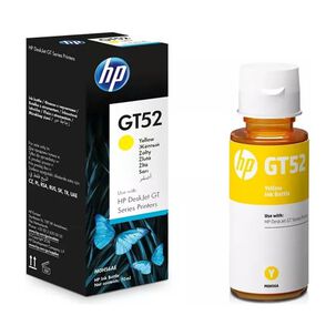 Botella Tinta Hp Gt52 8000 P&aacute;ginas Amarillo Original