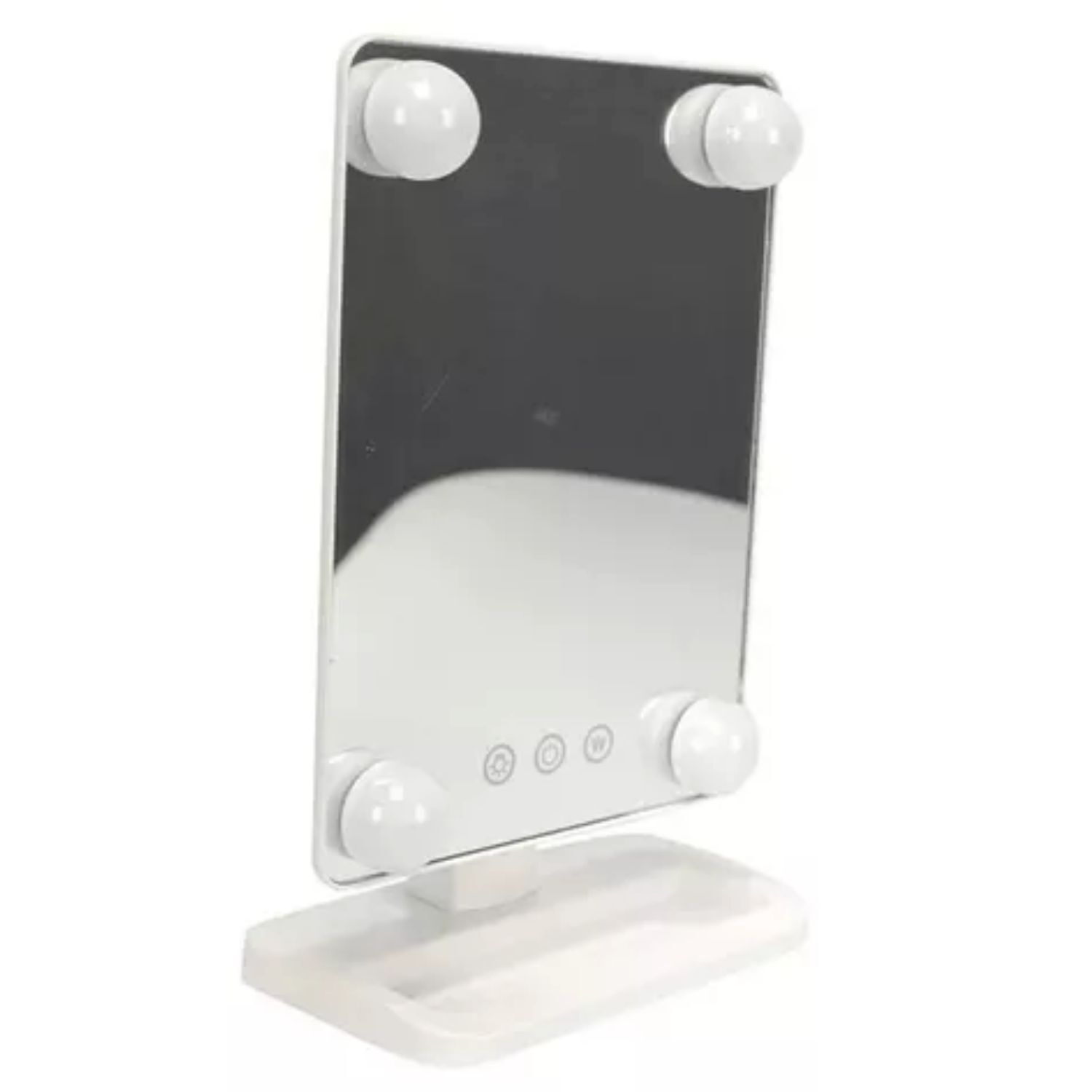 Espejo Plegable 360 18cm 4 Leds Cosmetic Mirror Maquillaje image number 0.0