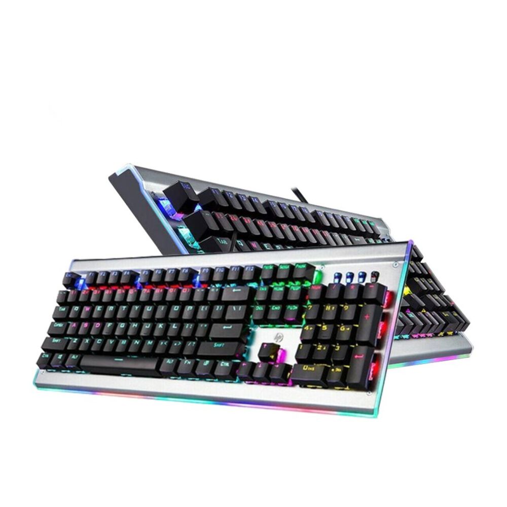 Teclado Mecanico Gamer Usb Rgb Gris Gk520 image number 0.0