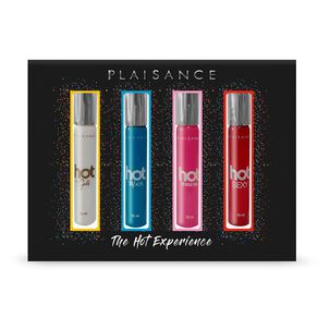  Set De perfumería mujer 4 s Roll On Hot Plaisance / 10 Ml