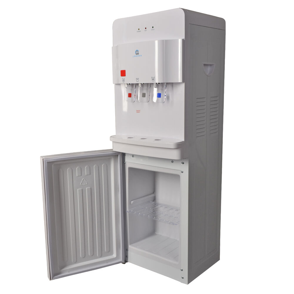 Dispensador De Agua Compresor 3 Llaves C/gaveta Blanco Premium image number 0.0
