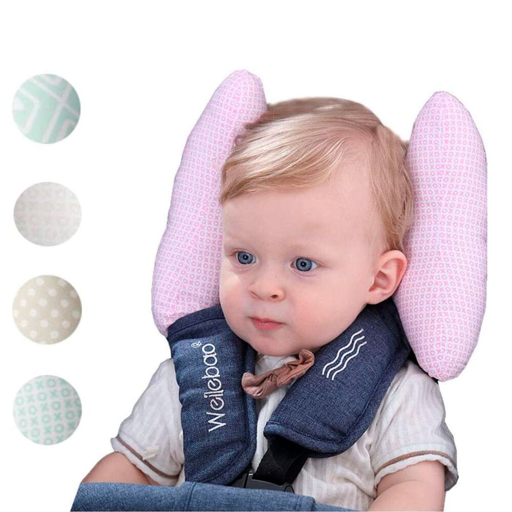 Cojin Apoya Cabeza Cuello Para Asiento De Auto Bebe Guagua image number 5.0