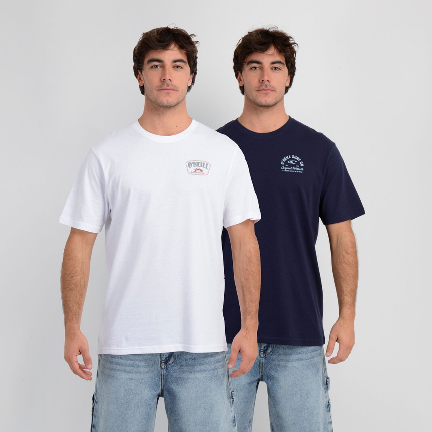 Pack Poleras Manga Corta Cuello Redondo Oneill image number 0.0