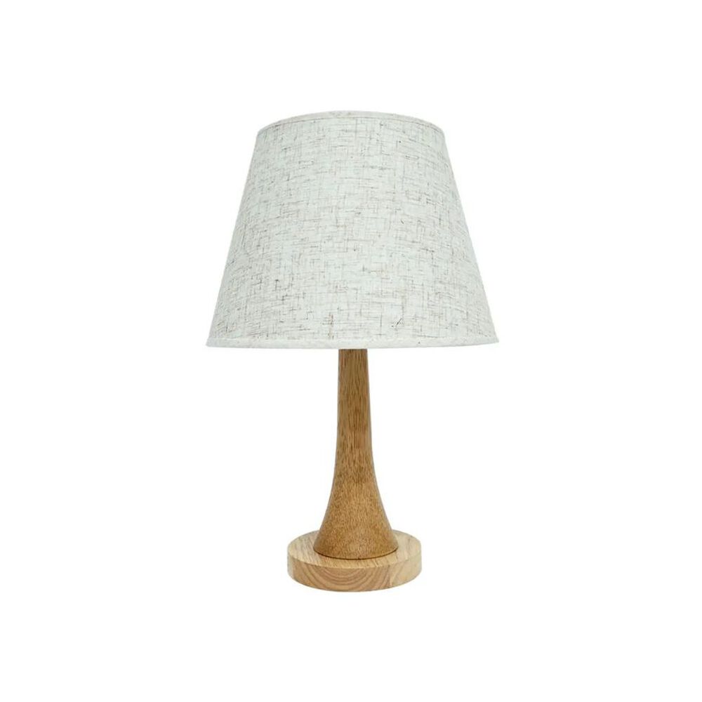 Lampara Base Madera Elegante 38cm image number 0.0