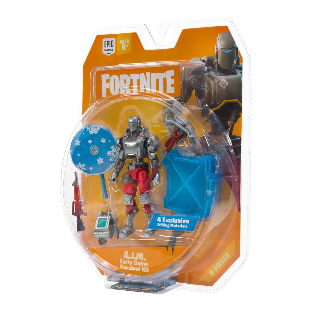Figura De Accion Fortnite Early Game Survival Kit Con Figura A.I.M S3 image number 6.0