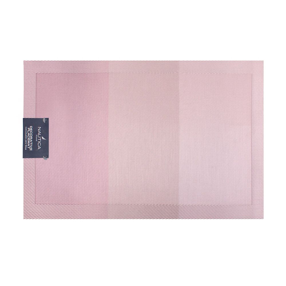 Pack 2 Individuales De Mesa Nautica Home 45x30cm Degrade Rosa image number 1.0
