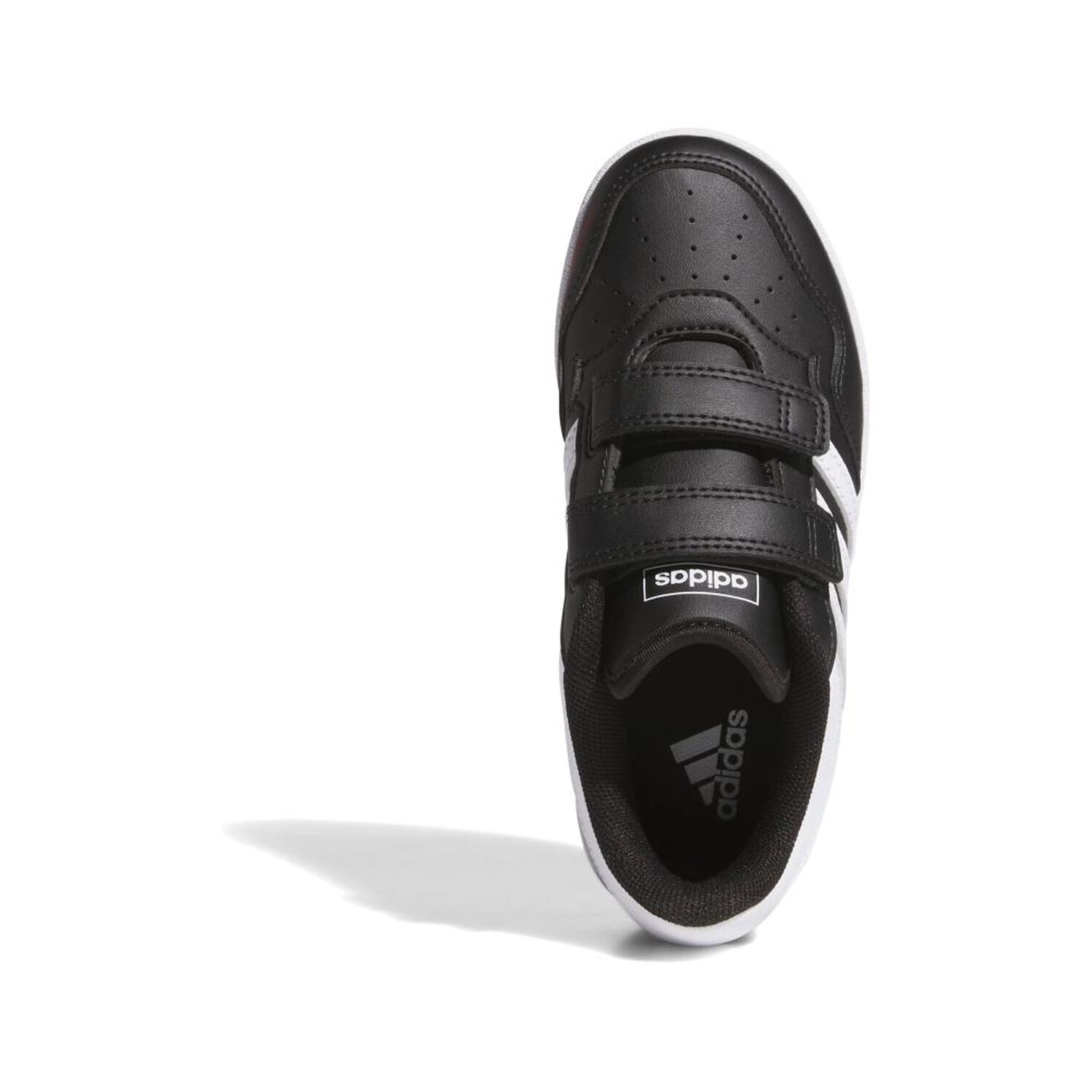 Zapatilla Infantil Unisex Adidas Hoops 4.0 Cf C Negro image number 4.0