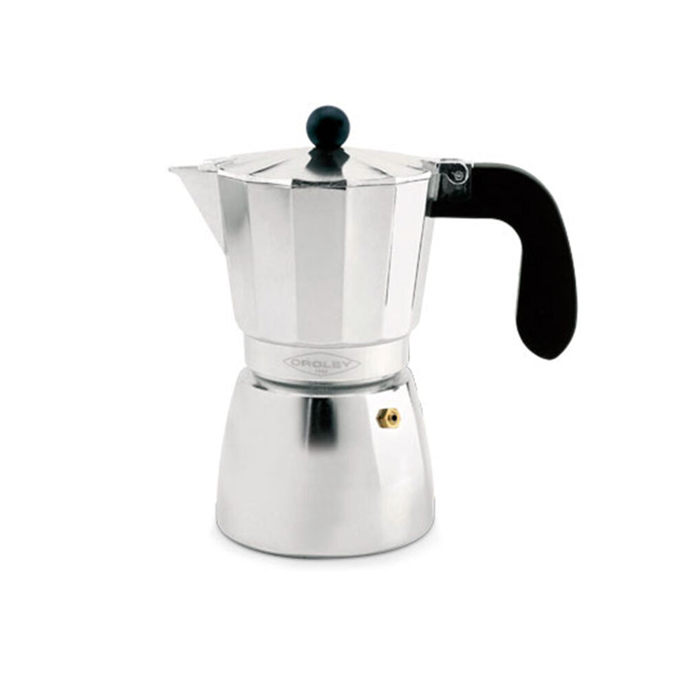 Cafetera Italiana Alu 6 Tazas Oroley image number 0.0
