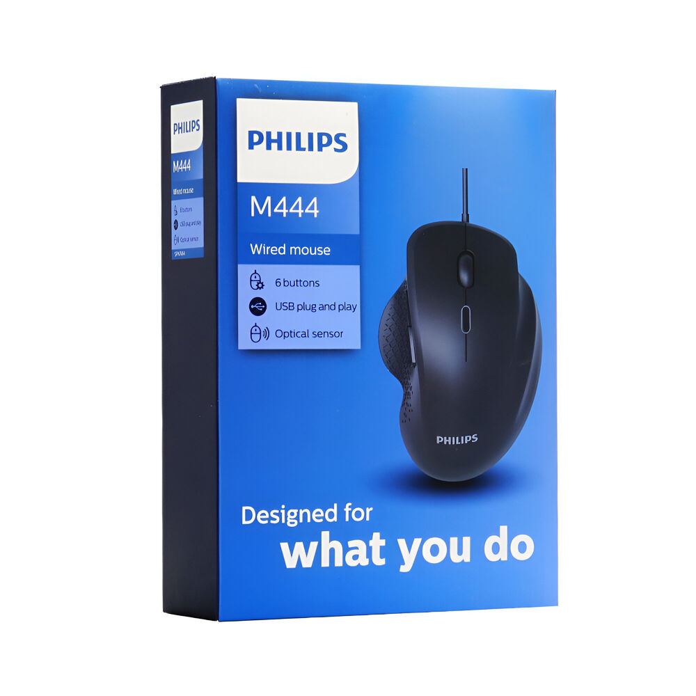 Mouse Óptico Usb Philips Ergonomics Edition M444 image number 3.0