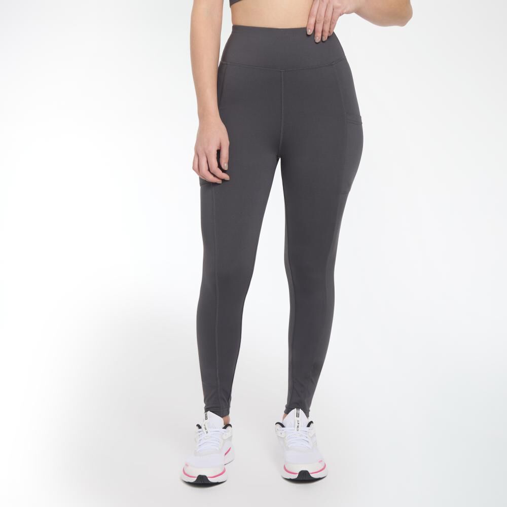 Calza Deportiva Larga Tiro Medio Mujer Wetland image number 0.0