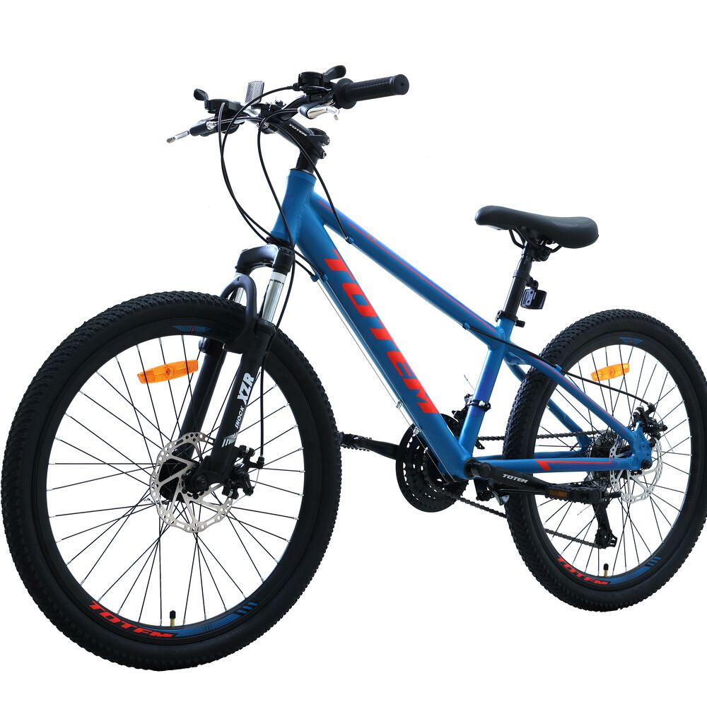 Bicicleta Totem Mtb Aro 24 Modelo Atlantis Azul image number 5.0