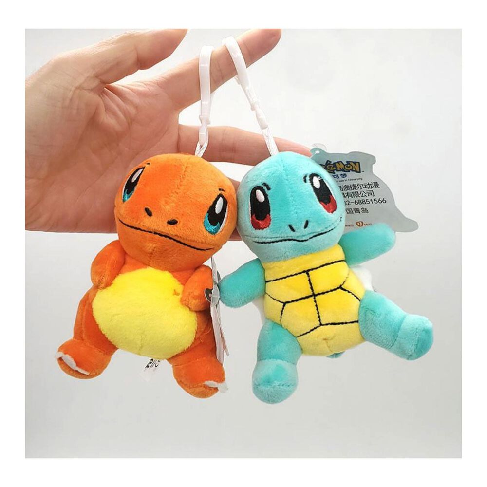 Juguete Pack 6 Peluches Llaveros Pokemon 13cm Infantil image number 2.0