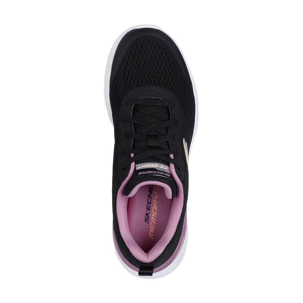 Zapatilla Urbana Mujer Skechers Skech-air Dynamight 2.0 Negro image number 4.0