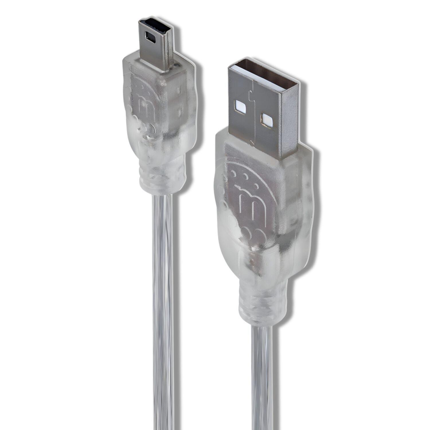 Cable De Datos Mini Usb Profesional 1.8m Manhattan 5pines V3 image number 1.0