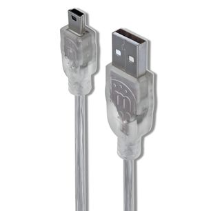 Cable De Datos Mini Usb Profesional 1.8m Manhattan 5pines V3
