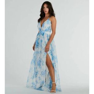 Vestido Maxi Floreado - Luc&iacute;a