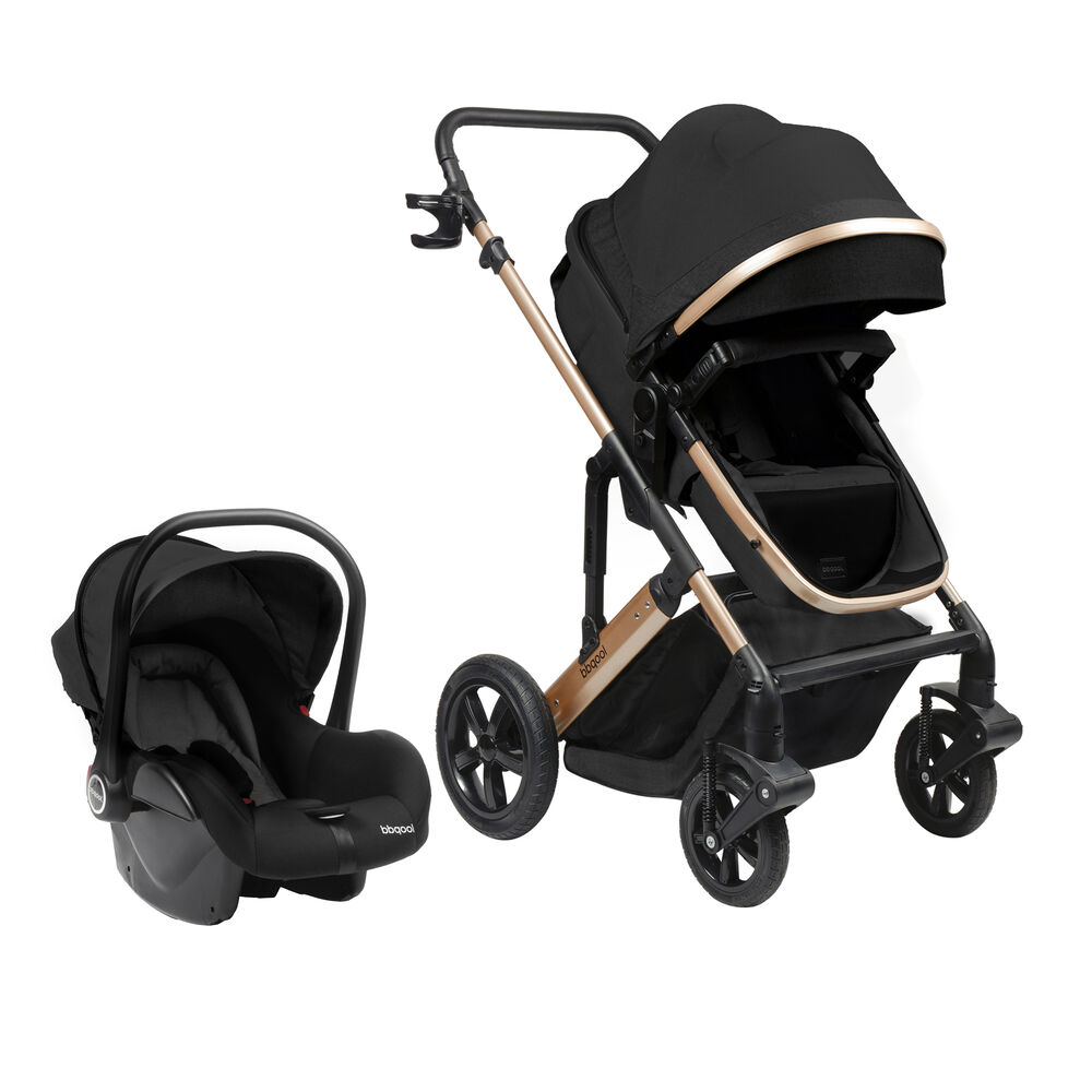 Coche Travel System Zion Black image number 1.0